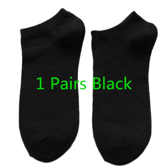 10 Pairs Unisex Socks for Women and Men Breathable Sports Socks Comfortable Cotton Ankle Socks