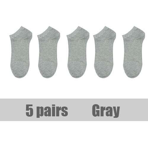 10 Pairs Unisex Socks for Women and Men Breathable Sports Socks Comfortable Cotton Ankle Socks