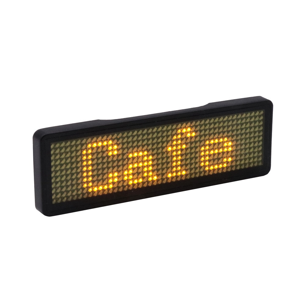 Bluetooth LED nameplate supports multi-language small LED screen HD text digits pattern display