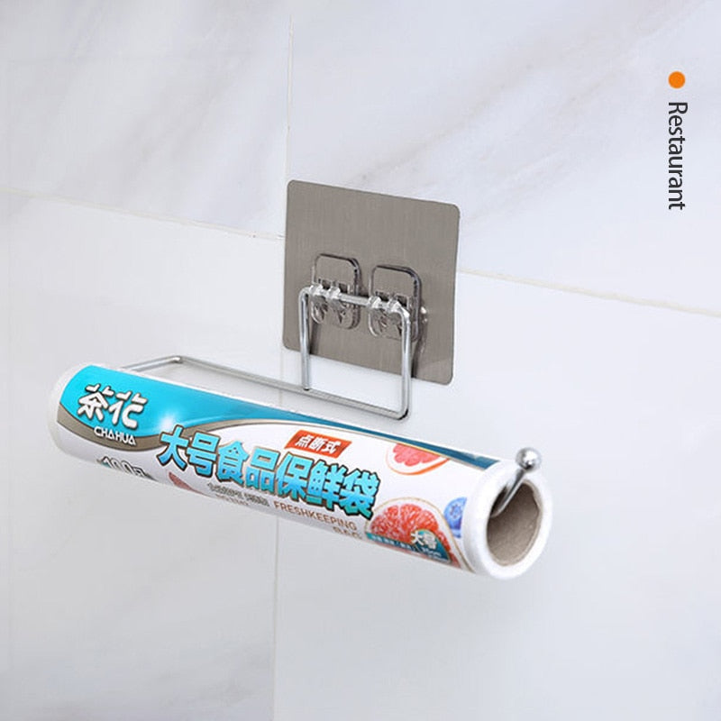 1/2 pcs Hanging Toilet Paper Holder Roll Paper Holder Flying Home Storage Racks