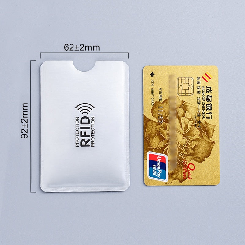 Anti RFID Card holds NFC Blocking