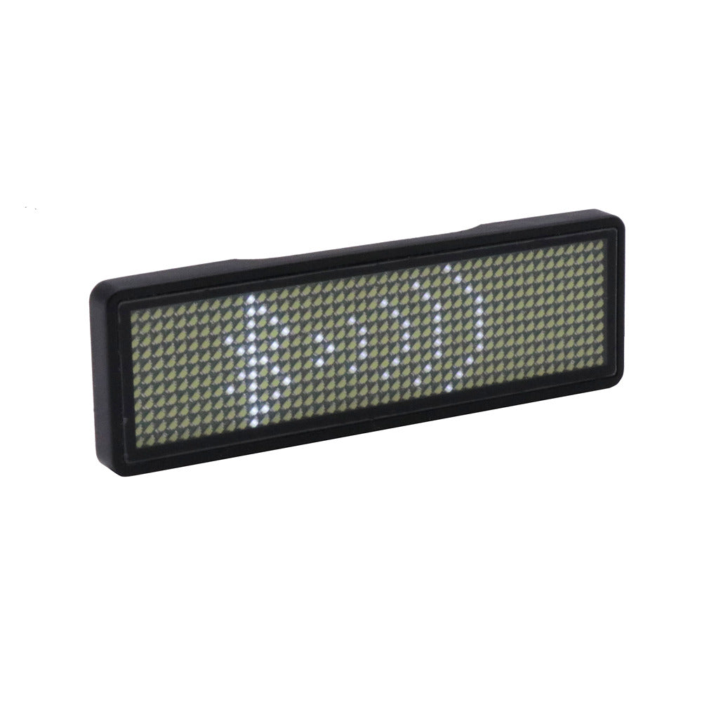 Bluetooth LED nameplate supports multi-language small LED screen HD text digits pattern display