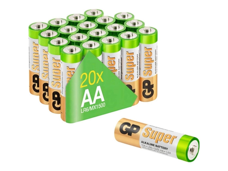 GP Batteries 15A Disposable battery AA 20 pcs
