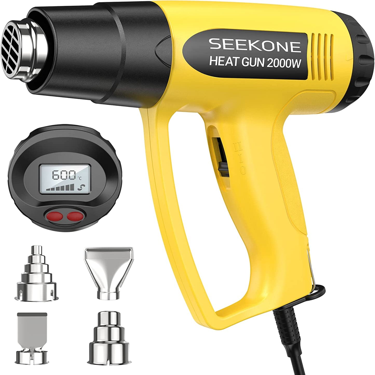 Seekone 2000w Heat gun with temperature setting
