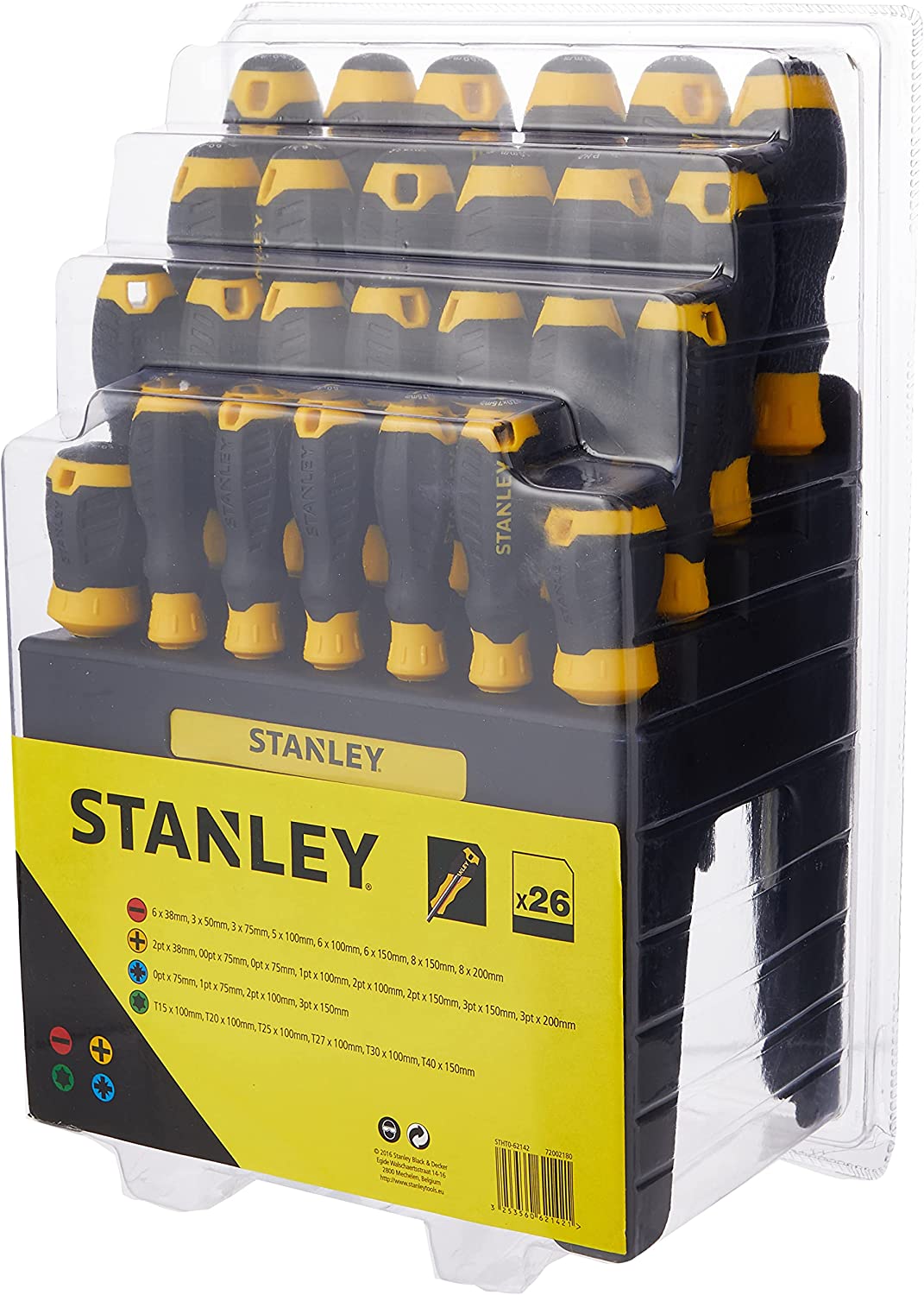 Stanley screwdriver set 26 parts
