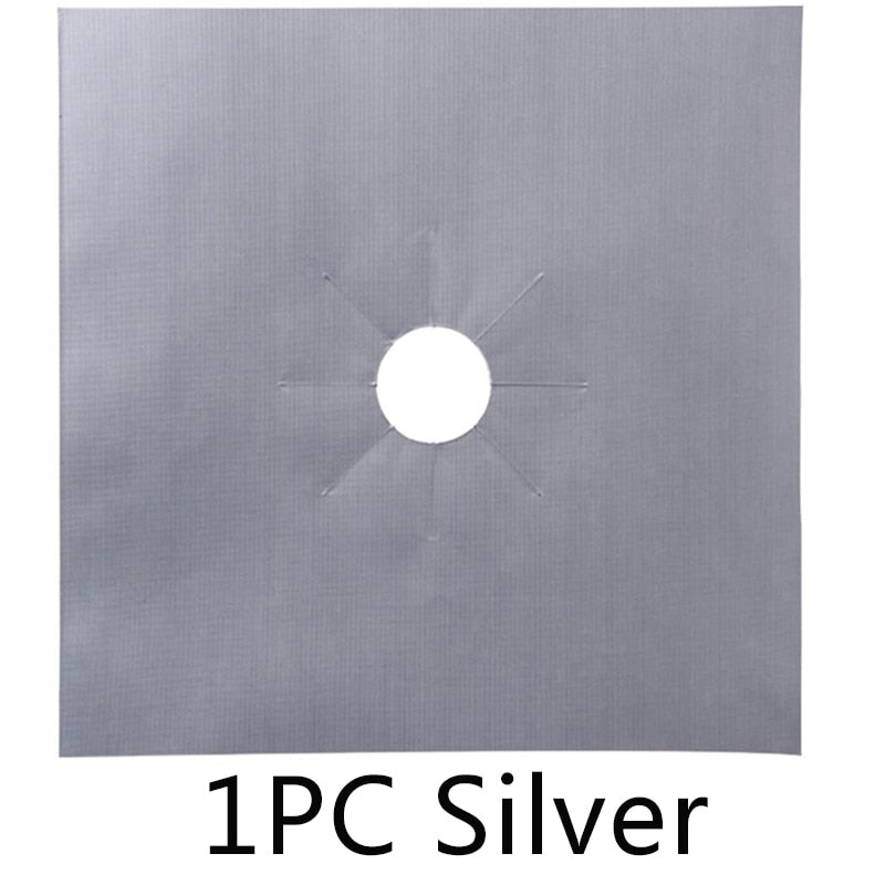 1/4 pcs Stove Protector Cover Lining Gas Stove Protector Gas Stove Stove Burner Protector Kitchen