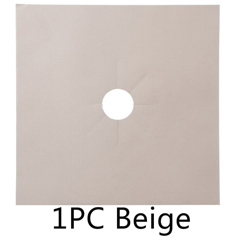 1/4 pcs Stove Protector Cover Lining Gas Stove Protector Gas Stove Stove Burner Protector Kitchen