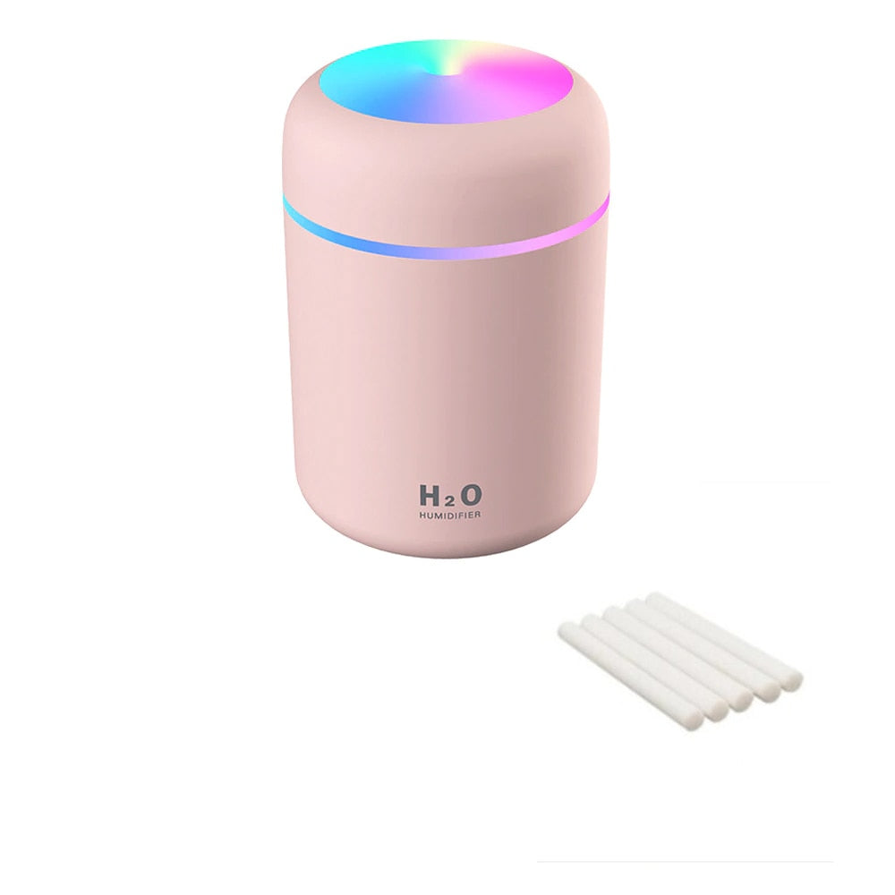 Humidifier with light for usb