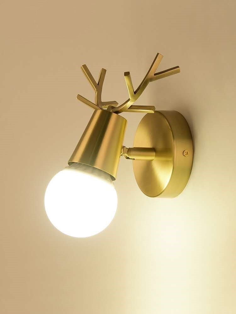 Gevir LED Wall Lamp Nordic Vintage Modern Ceiling Children's Room