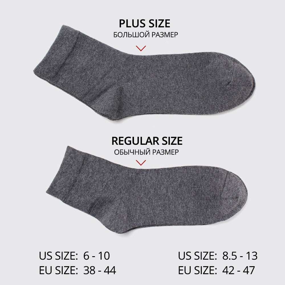 HSS Men's Cotton Socks New Style Black Business Men's Socks Soft Breathable Summer Winter Socks For Men