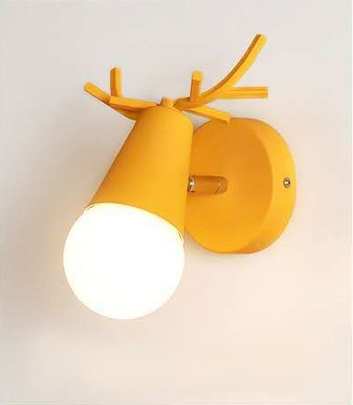 Gevir LED Wall Lamp Nordic Vintage Modern Ceiling Children's Room