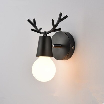 Gevir LED Wall Lamp Nordic Vintage Modern Ceiling Children's Room