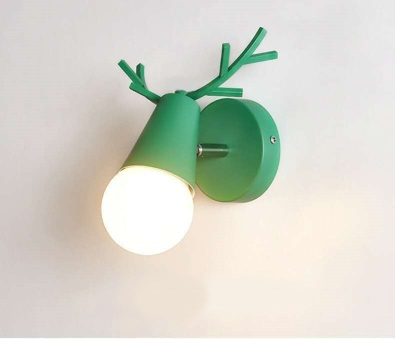 Gevir LED Wall Lamp Nordic Vintage Modern Ceiling Children's Room