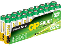 GP Super Alkaline 24A S20 - Battery 20 x AAA