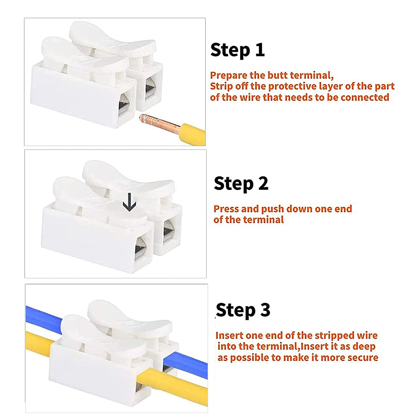 Wire connector 2 channel