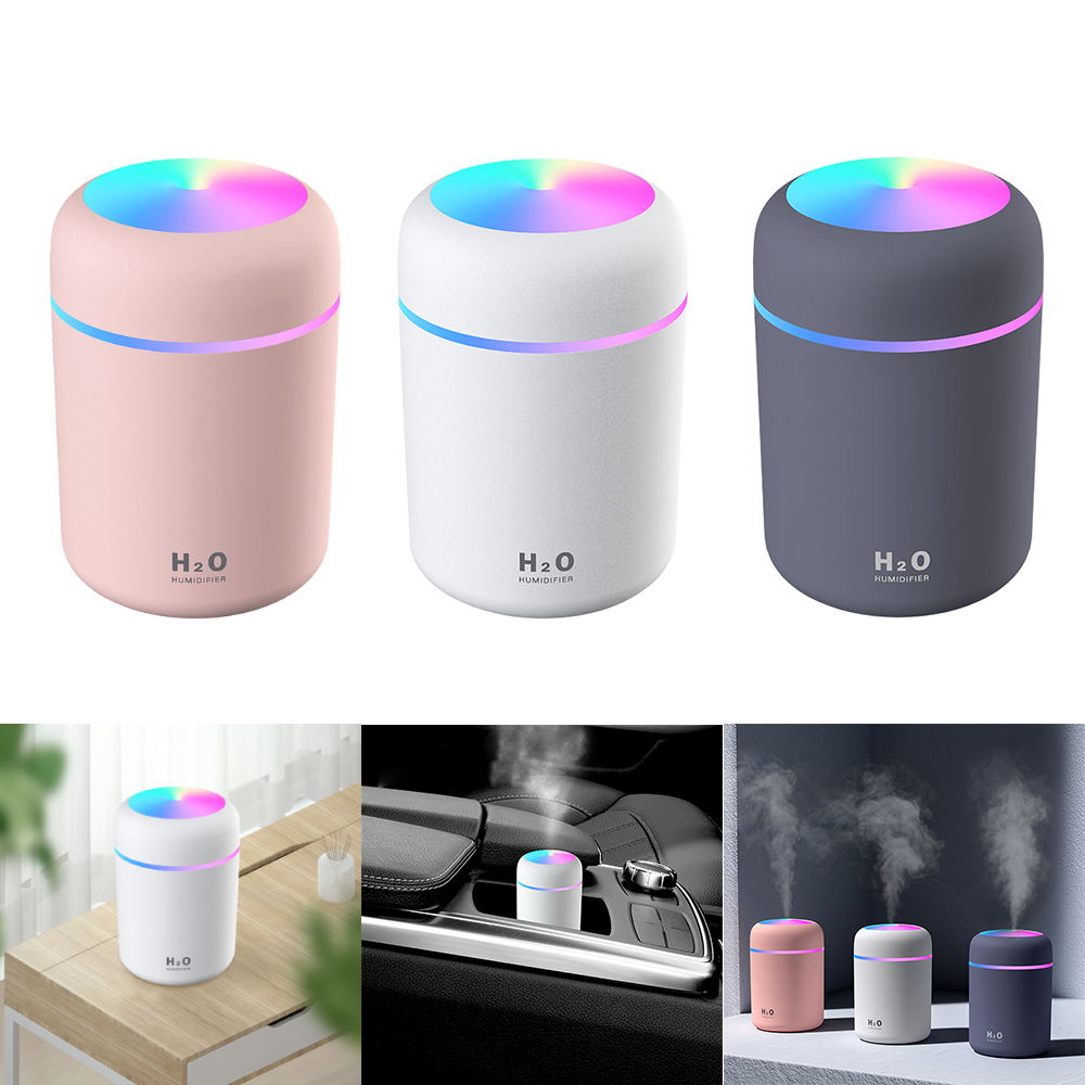 Humidifier with light for usb