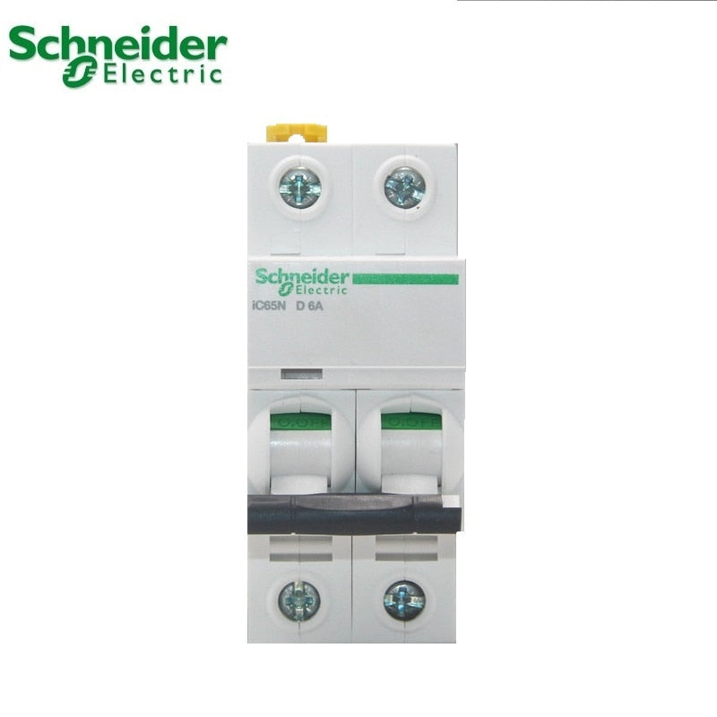 Schneider electric Mini Disjuntor Acti 9 iC65N 1p 2p 3p 4p D type 1A 2A 3A 4A 6A 10A 16A 20A 25A 32A 50A 63A AC circuit breaker