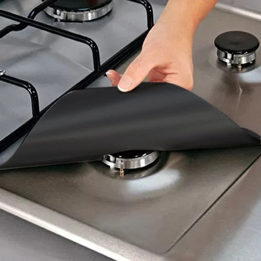 1/4 pcs Stove Protector Cover Lining Gas Stove Protector Gas Stove Stove Burner Protector Kitchen