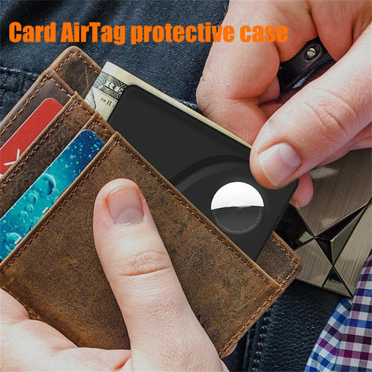 Credit card airtag holder for apple airtags