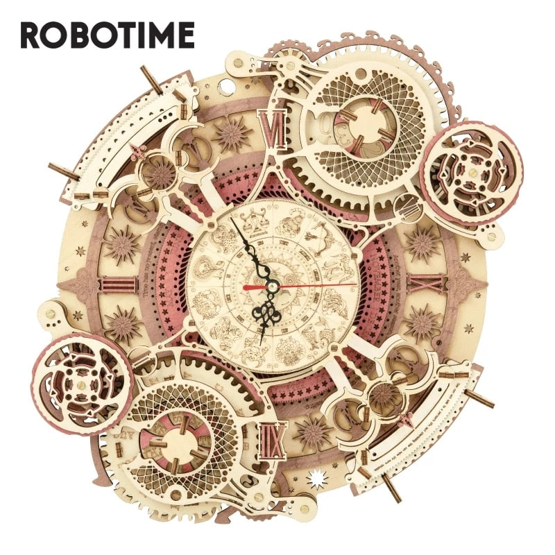 Robotime Zodiac Wall Clock