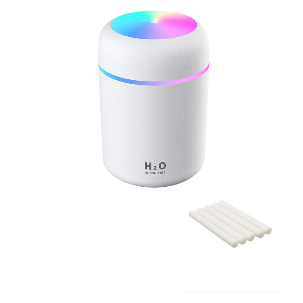 Humidifier with light for usb